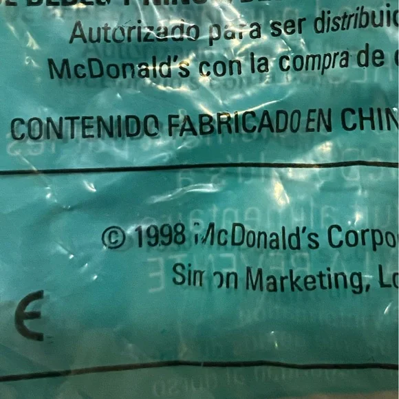 🪲2 FOR $15🪲 Vintage McDonald’s Ty beanie baby 1998 Pinchers - Picture 3 of 3